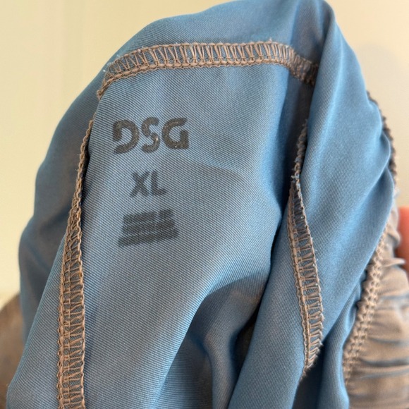 DSG 6" Men's Bronze Iridescent Nylon Zipper Pocket Athletic Shorts XL - Picture 6 of 8